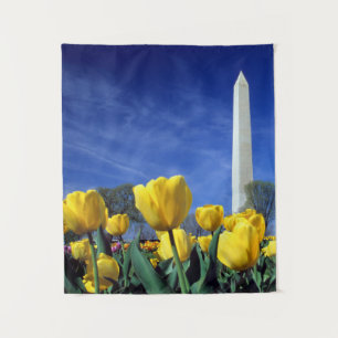 Tapiz Monumentos   Monumento a Washington en primavera