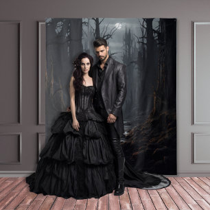 Tapiz Moody Gothic Dark Forest XLarge