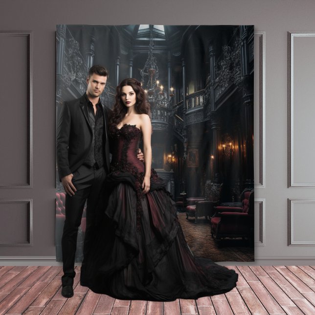 Tapiz Moody Gothic Mansion Room & Fireplace XLarge (Subido por el creador)