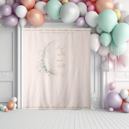 Tapiz Moon Child | Boho Hippie Baby Shower