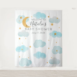 Tapiz Moon & Stars personalizado texto Tapestry