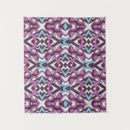 Tapiz Mosaico Geométrico Moderno - Patrón de Color Abstr