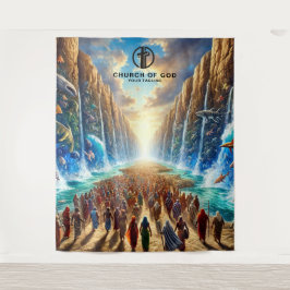 Tapiz Moses Parando Los Mares