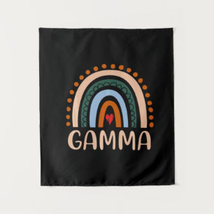 Tapiz Mother Art   Gamma Rainbow Grandma Cute Birthday