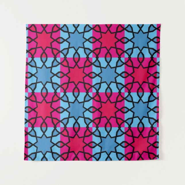 Tapiz Motivos geométricos islámicos, muy agradables (Anverso)