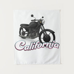 Tapiz Motocicleta de California