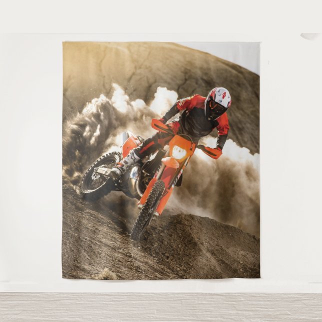 Tapiz Motocross Rider (Anverso)