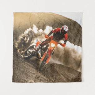 Tapiz Motocross Rider