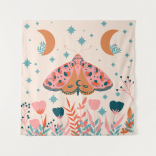 Tapiz Motos de arte popular: Ilustracion ventilado brill