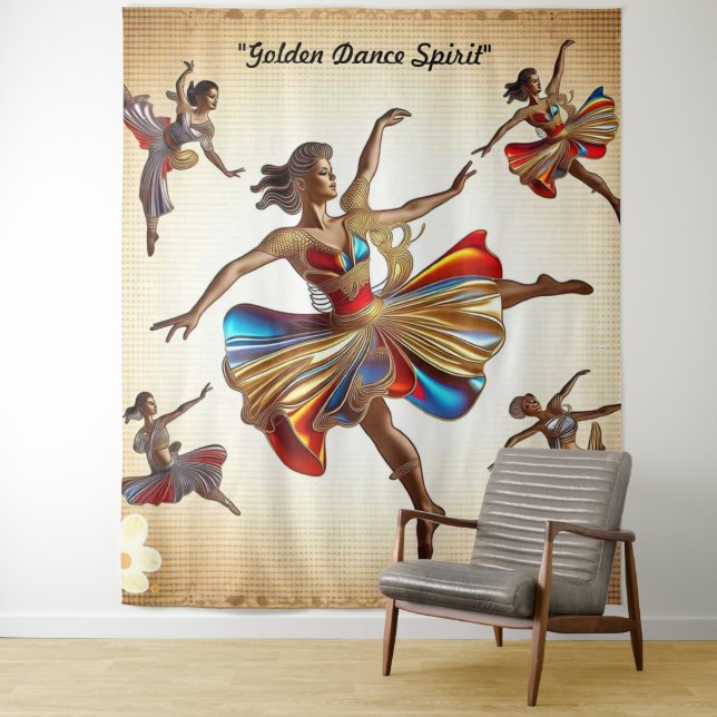 Tapiz "Movimiento en perfecta armonía" (In situ)