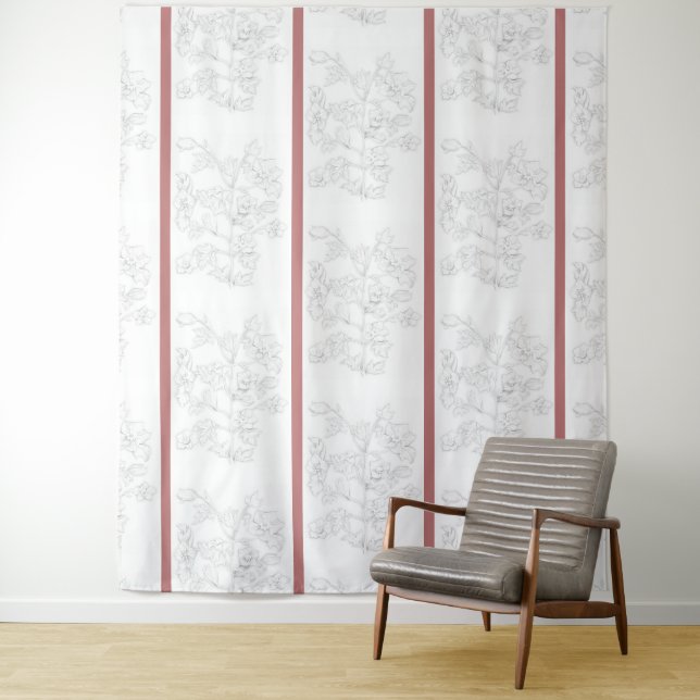 Tapiz Mughal Design on Tapestry (In situ)