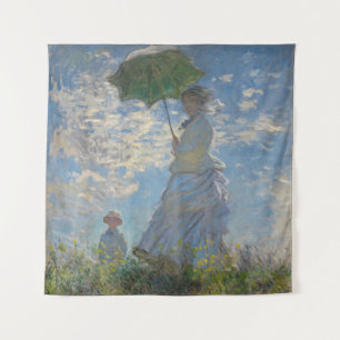 Tapiz Mujer con parasol - Madame Monet y su hijo