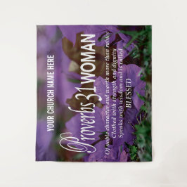 Tapiz MUJER DE PROVERBIOS 31 Iglesia Cristiana