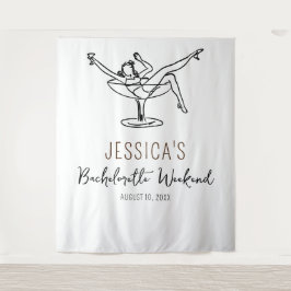 Tapiz Mujer soltera en vidrio Sólido Foto de apoyo