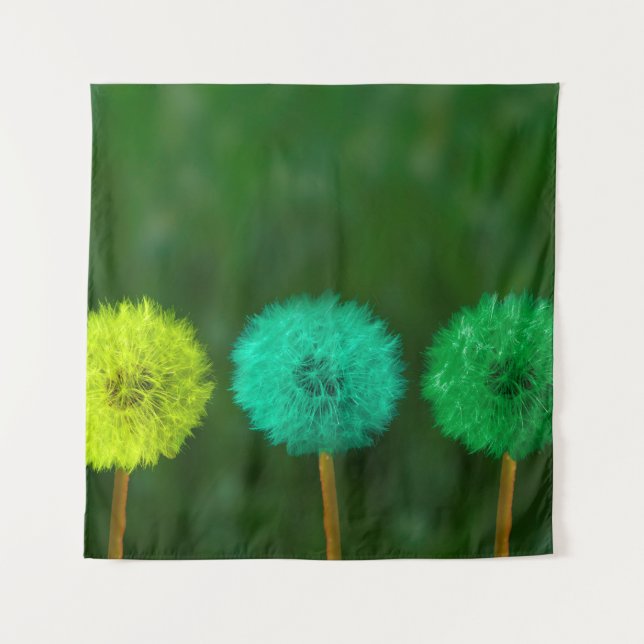 Tapiz multicolor de Dandelion (Anverso)