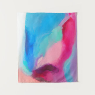 Tapiz Multicolored abstract painting