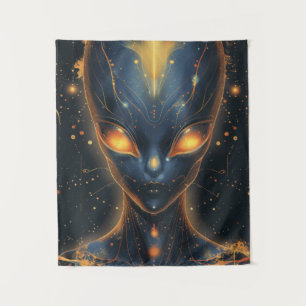 Tapiz Mundos extranjeros: Encuentro con lo desconocido"