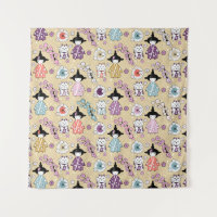 Muñecas japonesas - Gatos Kokeshi y Maneki Neko