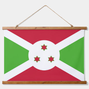 Tapiz mural con bandera de Burundi