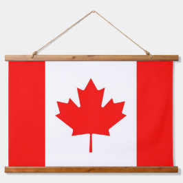 Tapiz mural con bandera de Canadá