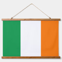 Tapiz mural con bandera de Irlanda