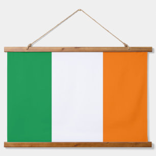 Tapiz mural con bandera de Irlanda