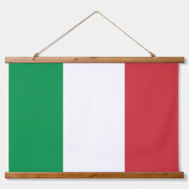 Tapiz mural con bandera de Italia