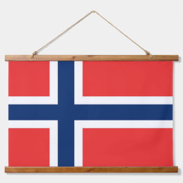 Tapiz mural con bandera de Noruega