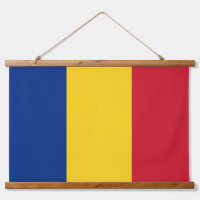 Tapiz mural con bandera de Rumania