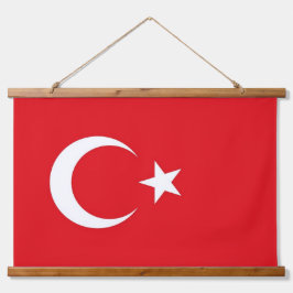 Tapiz mural con bandera de Turquía