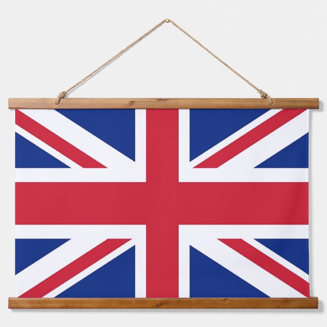 Tapiz mural con bandera del Reino Unido (Anverso )