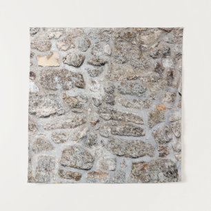 Tapiz Muro de piedra antiguo en la fortaleza de belgrado
