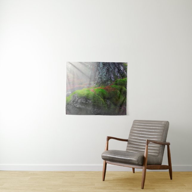 Tapiz Musgo en el bosque (In situ (horizontal))