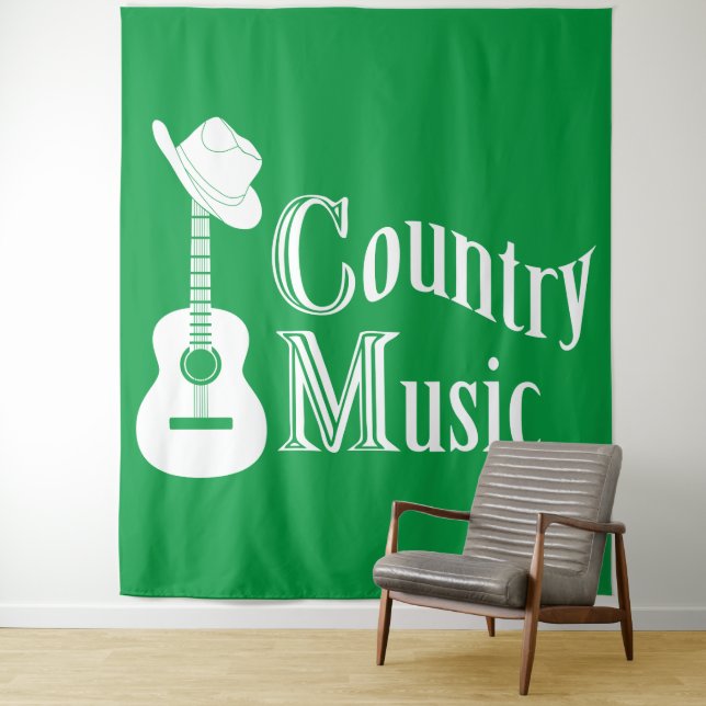 Tapiz Música country (In situ)