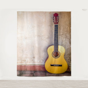 Tapiz Música moderna urbana de guitarra acústica country