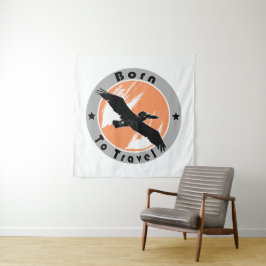 Tapiz Nacido para la tapicería de viajes