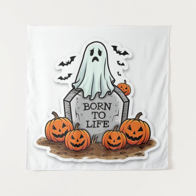 Tapiz Nacido para ser vida (Anverso)