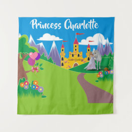 Tapiz Nacimiento Princesa Fiesta Selfie Foto Unicornio