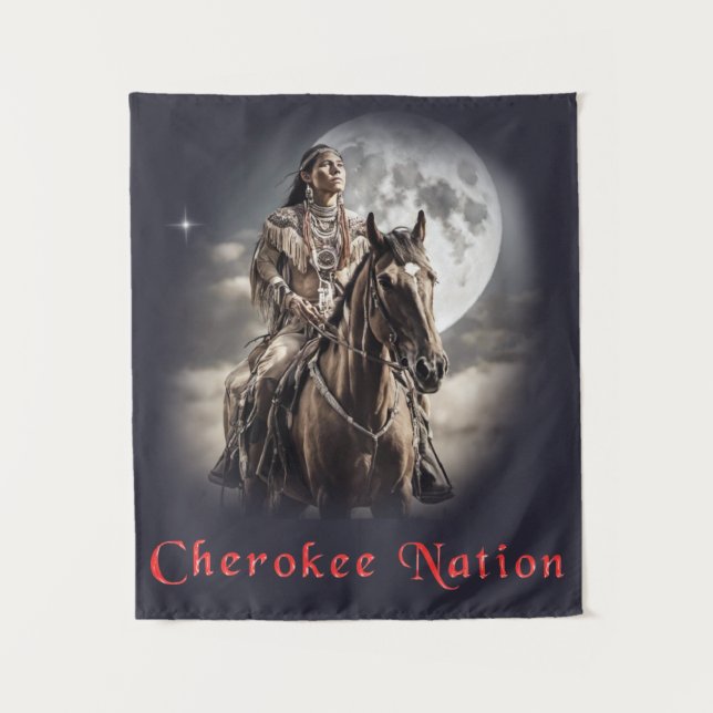 Tapiz Nación de Cherokee (Anverso)