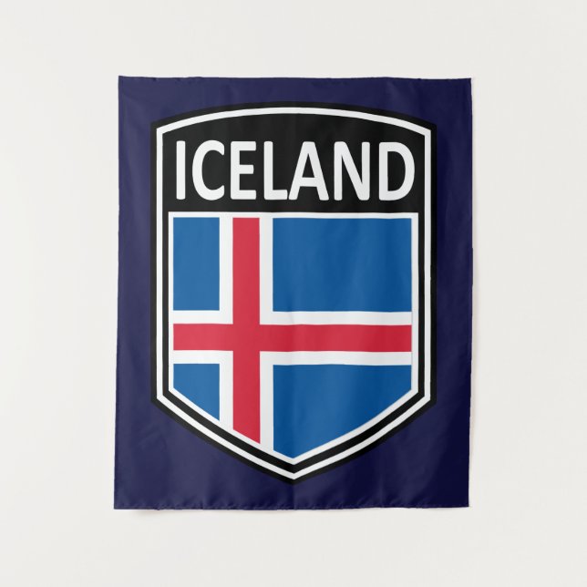 Tapiz Nacional - Islandia (Anverso)