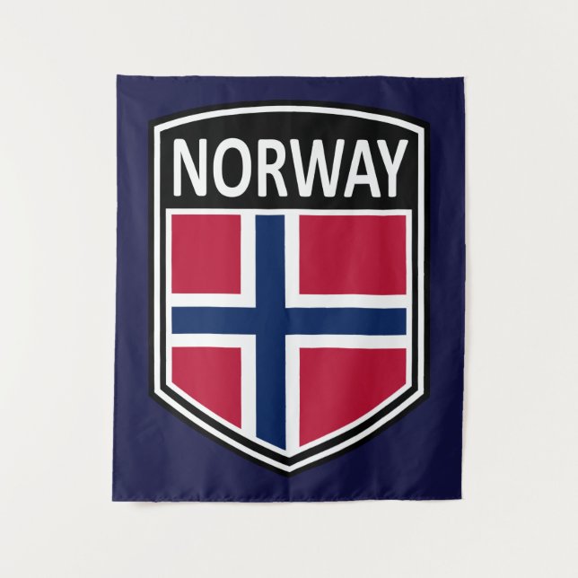 Tapiz Nacional - Noruega (Anverso)