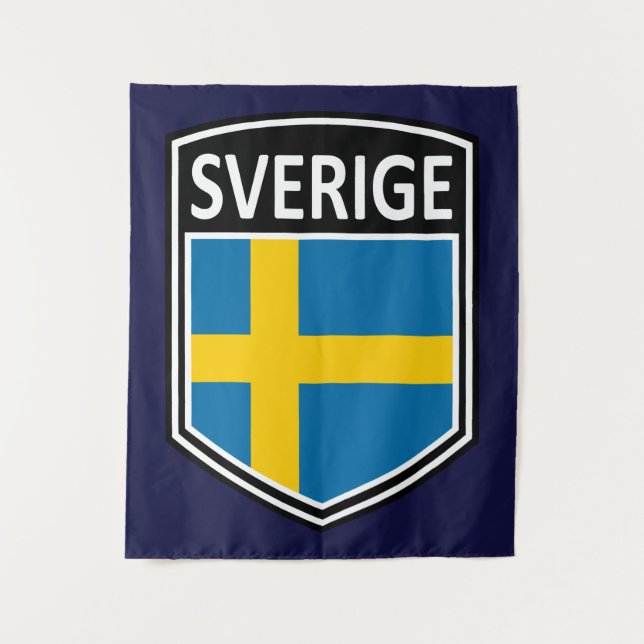 Tapiz Nacional - Sverige (Anverso)