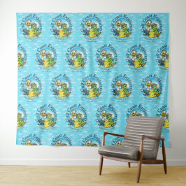 Tapiz Nae Nae & Lulu Adventures Tapestry Background