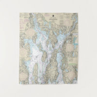 Narragansett Bay Nautical Chart 13221
