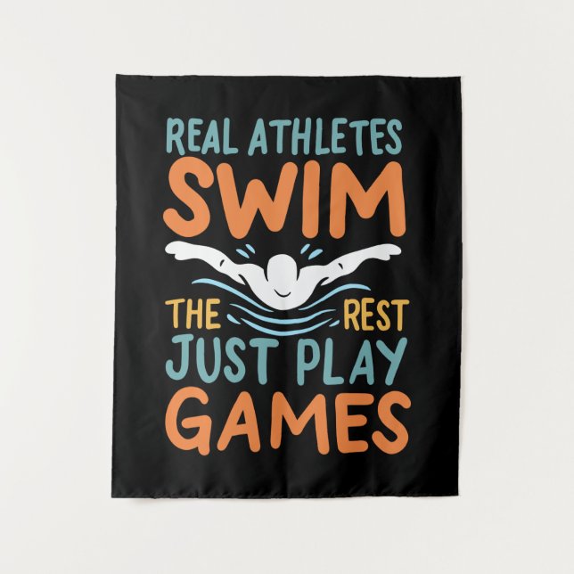 Tapiz Natación (Anverso)