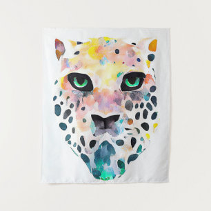 Tapiz Naturaleza animal salvaje de Jaguar Pintura de art
