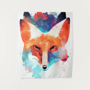 Tapiz Naturaleza silvestre Red Fox Color Animal Art Pint