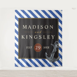 Tapiz Nautical Bote Anchor Fabulous Sailing Boda