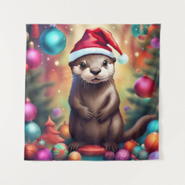 Tapiz Navidades Adorables Otter
