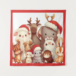 Tapiz Navidades Animales 3